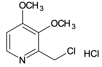 2-Chloro methyl-3,4-dimethoxy pyridine hydrochloride